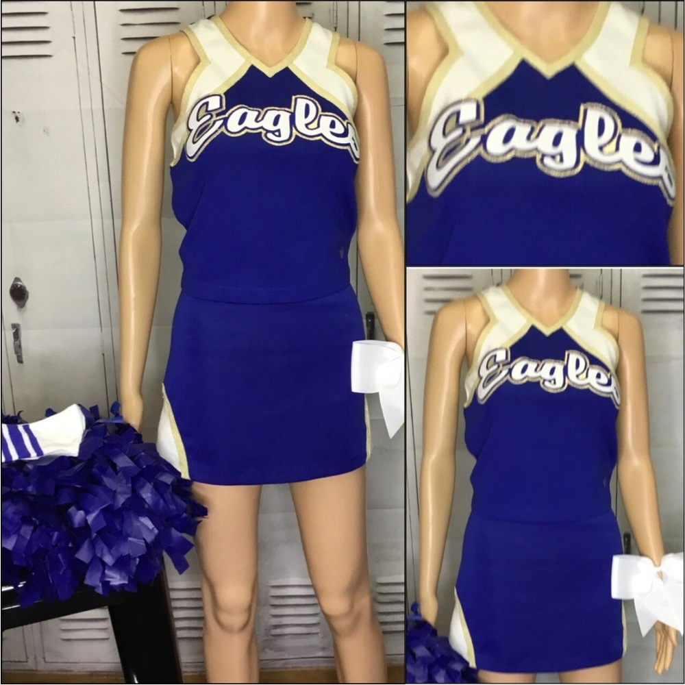Cheerleader Uniform high school eagles set